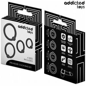 Addicted Toys Druckring-Set aus Silikon mit vier Größen Addicted Toys Druckring-Set aus Silikon mit vier Größen – Bild 6
