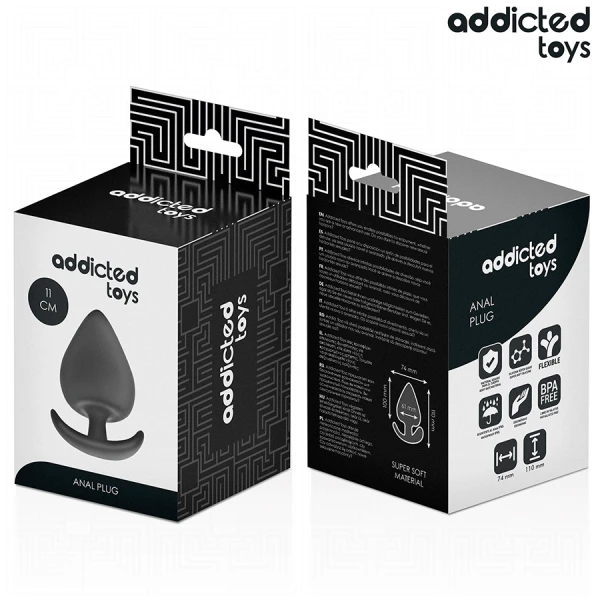 Addicted Toys Analplug XXL 11 cm voor ervaren gebruikers