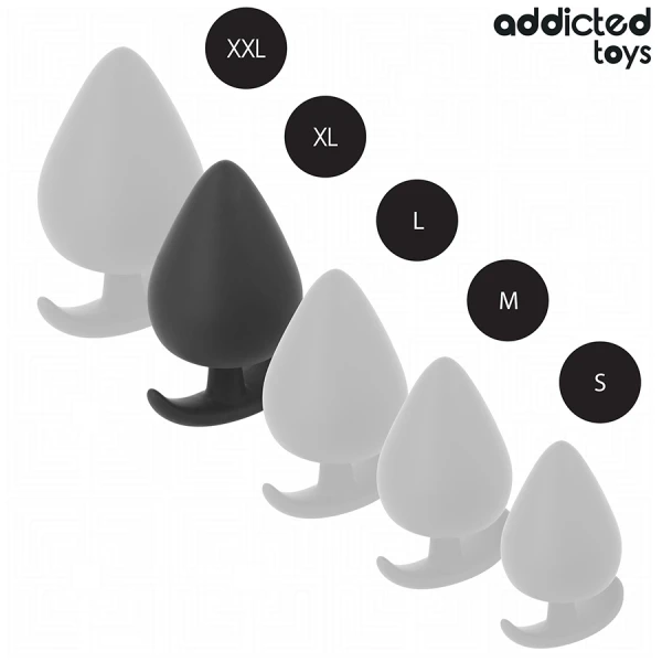 Addicted Toys Analplug XL 9,5 cm medical silicone Addicted Toys Analplug XL 9,5 cm medical silicone
