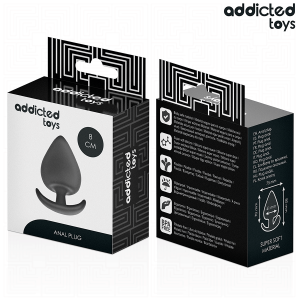 Addicted Toys Anaalplug van siliconen maat L 8 cm Addicted Toys Anaalplug van siliconen maat L 8 cm - Afbeelding 7
