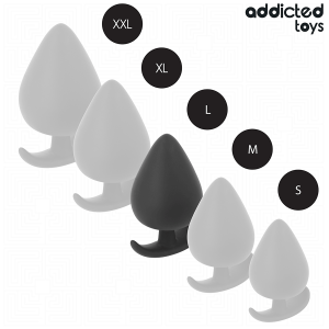 Addicted Toys Anaalplug van siliconen maat L 8 cm Addicted Toys Anaalplug van siliconen maat L 8 cm - Afbeelding 5