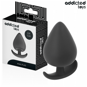 Addicted Toys Anaalplug maat M 66 mm medische siliconen Addicted Toys Anaalplug maat M 66 mm medische siliconen - Afbeelding 1