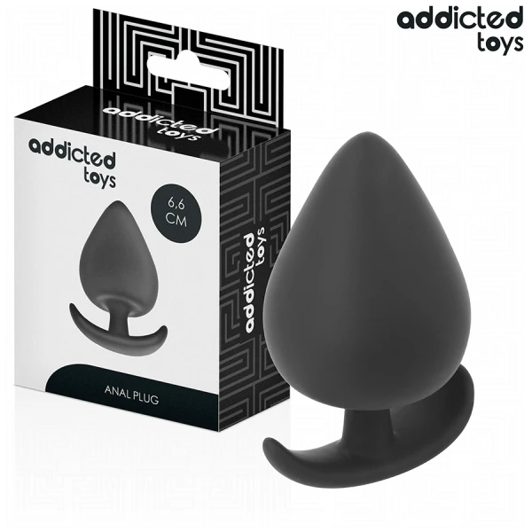 Addicted Toys Anaalplug maat M 66 mm medische siliconen