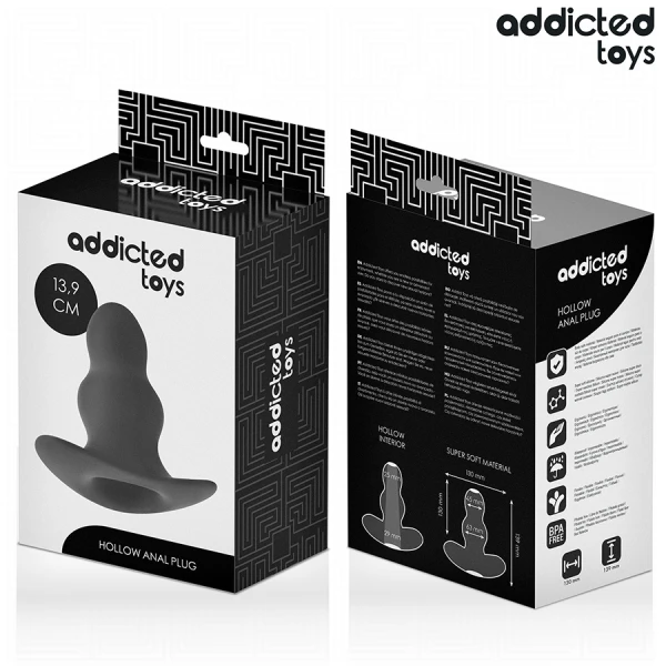 Addicted Toys Holle Anaalplug XL 13,9 cm Addicted Toys Holle Anaalplug XL 13,9 cm