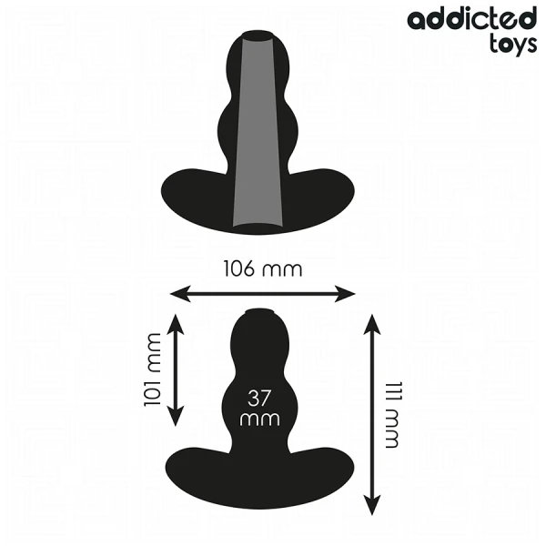 Addicted Toys Holle Anaalplug Maat L 11,1 cm
