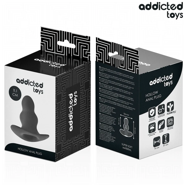 Addicted Toys Holle Anaalplug Maat L 11,1 cm