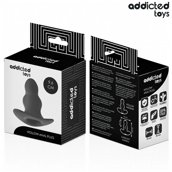 Addicted Toys Holle Anaalplug Maat M 9,6 cm