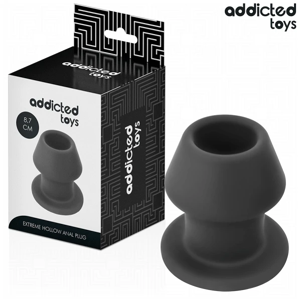 Addicted Toys Hohl-Analplug Extrem Maat M 8,7 cm