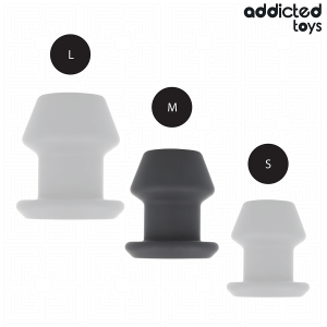 Addicted Toys Hohl-Analplug Extrem Maat M 8,7 cm Addicted Toys Hohl-Analplug Extrem Maat M 8,7 cm - Afbeelding 5