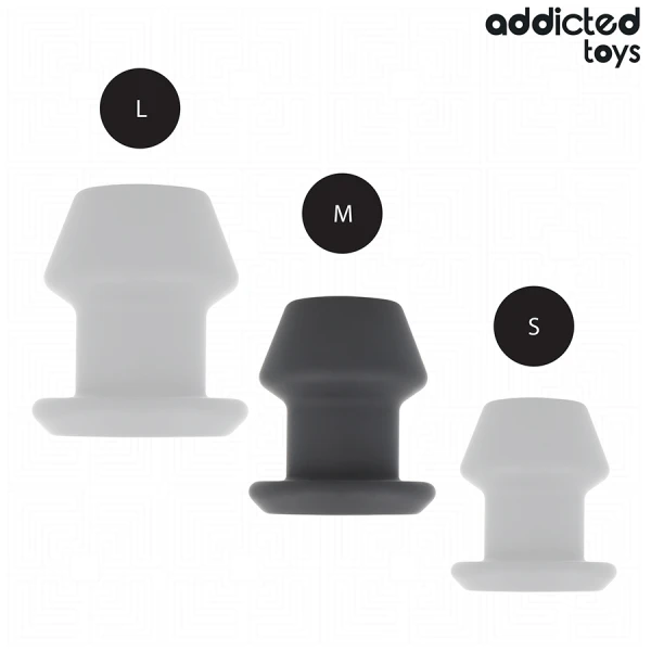 Addicted Toys Hohl-Analplug Extrem Maat M 8,7 cm