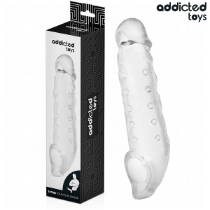 Addicted Toys Penisverlängerung transparent Maat S 23 cm Addicted Toys Penisverlängerung transparent Maat S 23 cm - Afbeelding 1