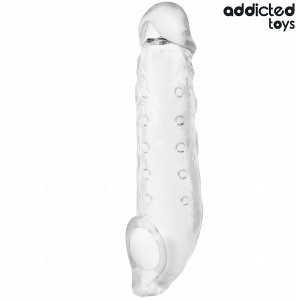 Addicted Toys Penisverlängerung transparent Maat S 23 cm Addicted Toys Penisverlängerung transparent Maat S 23 cm - Afbeelding 2