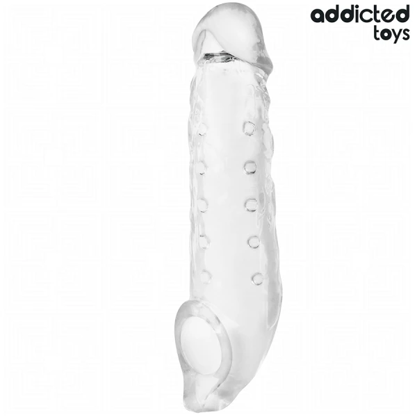 Addicted Toys Penisverlängerung transparent Maat S 23 cm