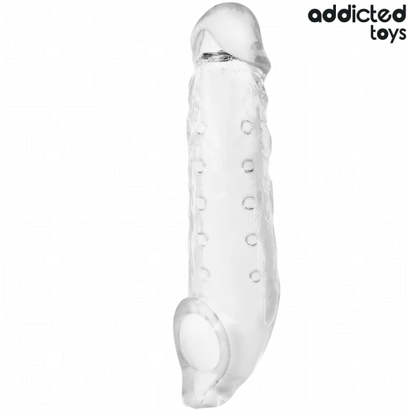 Addicted Toys Penishuls transparant maat M 27 cm Addicted Toys Penishuls transparant maat M 27 cm