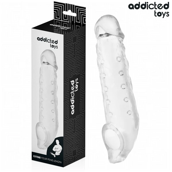 img_208991_6a6aad544d2728636baa644d20f7b93b_1.png Addicted Toys Penishuls transparant maat M 27 cm