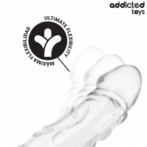 Addicted Toys Penisverlängerung transparent 22 cm Addicted Toys Penisverlängerung transparent 22 cm - Afbeelding 5
