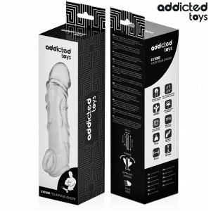Addicted Toys Penisverlängerung transparent 22 cm Addicted Toys Penisverlängerung transparent 22 cm - Afbeelding 7