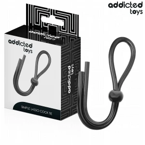 Addicted Toys Silikon-Penisring mit Einzelschlaufe, 195 mm