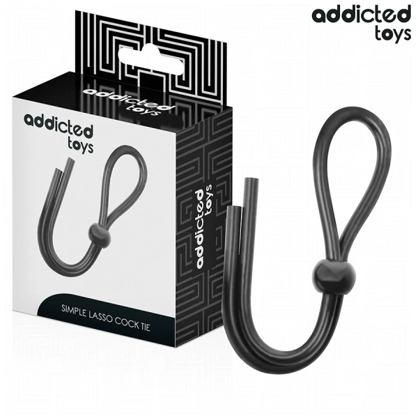 Addicted Toys Silicone Penisring met Enkele Lus, 195 mm