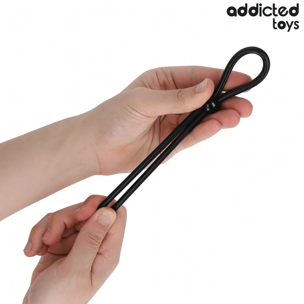 Addicted Toys Silicone Penisring met Enkele Lus, 195 mm