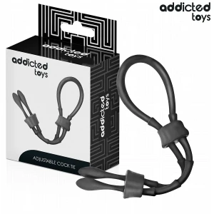 Addicted Toys Silikon-Penisring mit Kugel, verstellbar