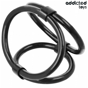 Addicted Toys Drievoudige Penisring met drie ringen 60/55/45 mm Addicted Toys Drievoudige Penisring met drie ringen 60/55/45 mm - Afbeelding 6