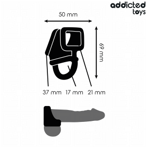 Addicted Toys Peniskooi-ring voor verlengde erectie Addicted Toys Peniskooi-ring voor verlengde erectie - Afbeelding 4