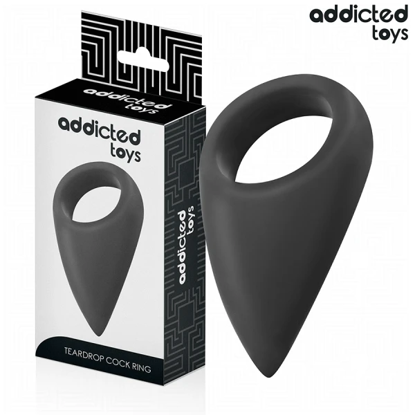 Addicted Toys Penisring in druppelvorm voor langdurigere erectie