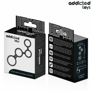 Addicted Toys Penisring met balverdelers voor gerichte stimulatie Addicted Toys Penisring met balverdelers voor gerichte stimulatie - Afbeelding 7