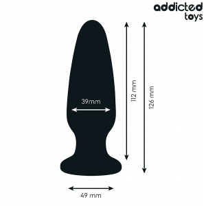 Addicted Toys Anaalplug met Juweel Maat L 12,6 cm Addicted Toys Anaalplug met Juweel Maat L 12,6 cm - Afbeelding 4