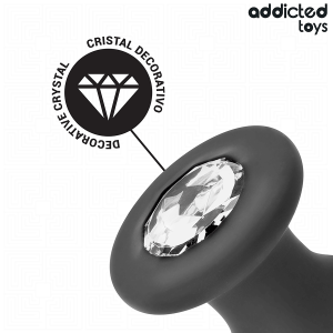 Addicted Toys Anaalplug met Juweel Maat L 12,6 cm Addicted Toys Anaalplug met Juweel Maat L 12,6 cm - Afbeelding 3