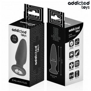 Addicted Toys Anaalplug met Juweel Maat L 12,6 cm Addicted Toys Anaalplug met Juweel Maat L 12,6 cm - Afbeelding 6