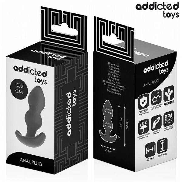 Addicted Toys Anaalplug S 10,3 cm Addicted Toys Anaalplug S 10,3 cm