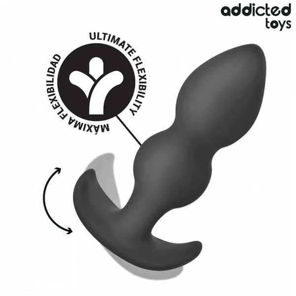 Addicted Toys Anaalplug Maat L 11,7 cm met kogeldesign Addicted Toys Anaalplug Maat L 11,7 cm met kogeldesign