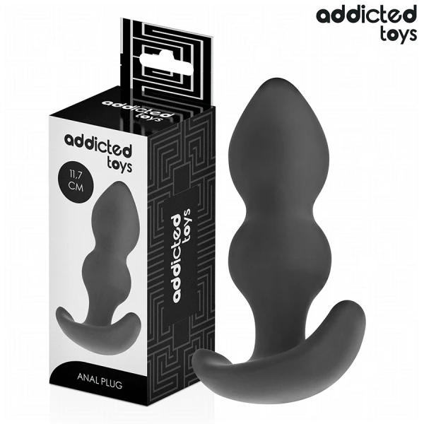 img_209098_a936c22ae22782f687411d2f94364381_1.png Addicted Toys Anaalplug Maat L 11,7 cm met kogeldesign