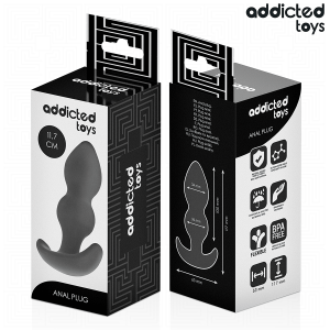 Addicted Toys Anaalplug Maat L 11,7 cm met kogeldesign Addicted Toys Anaalplug Maat L 11,7 cm met kogeldesign - Afbeelding 7