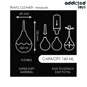 Addicted Toys Analreiniger Travel Size M 160 ml Addicted Toys Analreiniger Travel Size M 160 ml - Afbeelding 5
