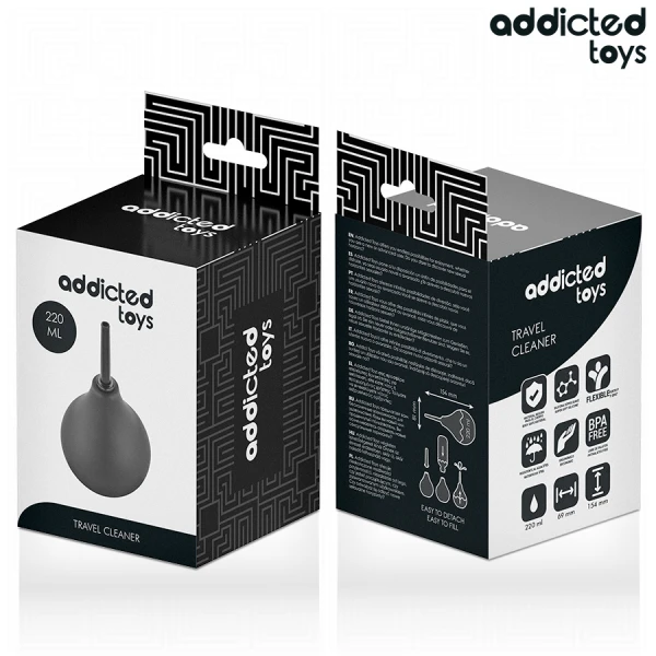 Addicted Toys Analdusche Travel Anal Cleaner Maat L 220 ml