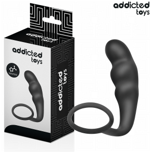Addicted Toys Anaalplug met Ring Model 4 van medisch siliconen Addicted Toys Anaalplug met Ring Model 4 van medisch siliconen - Afbeelding 1