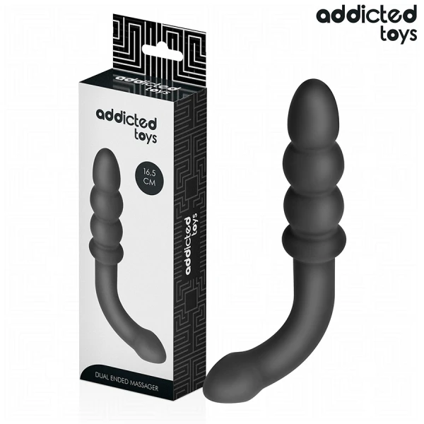 img_209171_8aeef289f4ac5c54ef4dfec2a9cde1d4_1.png Addicted Toys Doppelmassager Anaalplug met progressieve ballen, 16,5 cm