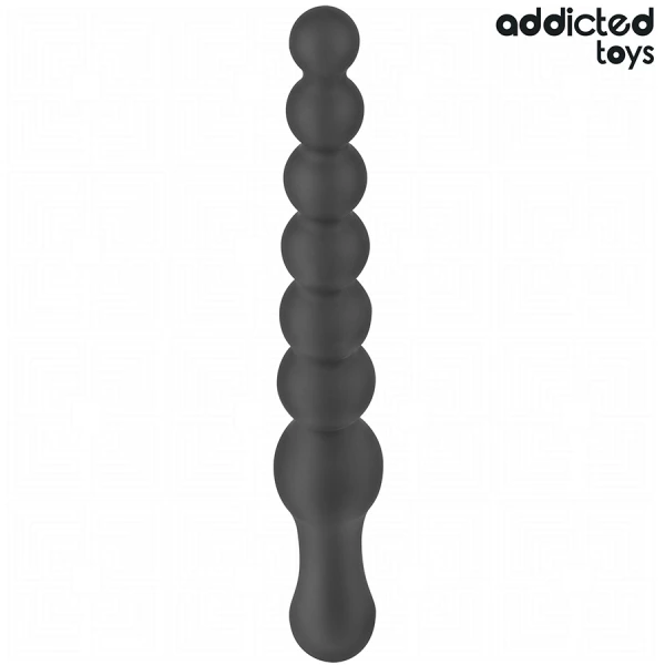 Addicted Toys Analmassagegerät mit progressivem Design, medizinisches Silikon Addicted Toys Analmassagegerät mit progressivem Design, medizinisches Silikon