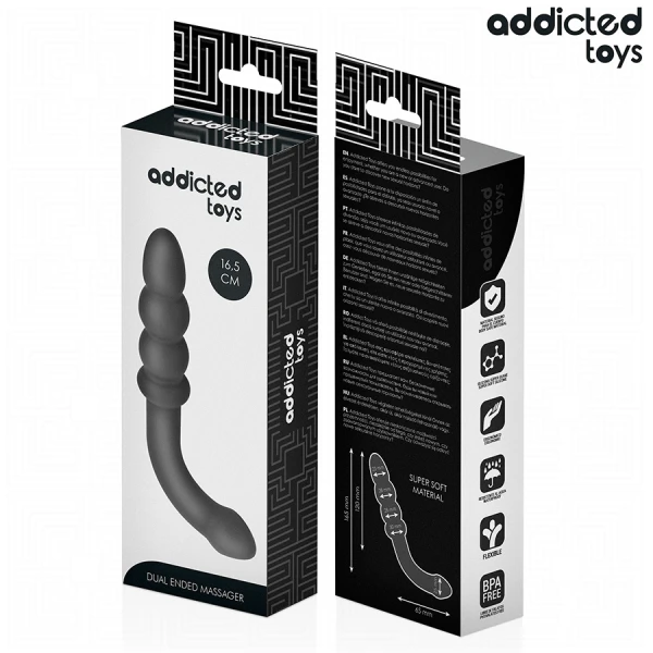 Addicted Toys Doppelmassager Anaalplug met progressieve ballen, 16,5 cm Addicted Toys Doppelmassager Anaalplug met progressieve ballen, 16,5 cm