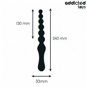 Addicted Toys Analmassagegerät mit progressivem Design, medizinisches Silikon Addicted Toys Analmassagegerät mit progressivem Design, medizinisches Silikon – Bild 4