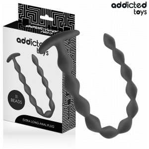 Addicted Toys Extra Lange Anaalplug van medisch siliconen Addicted Toys Extra Lange Anaalplug van medisch siliconen - Afbeelding 1