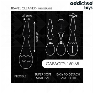 Addicted Toys Anaaldouche Reisereiniger Model 1, 160 ml Addicted Toys Anaaldouche Reisereiniger Model 1, 160 ml - Afbeelding 5