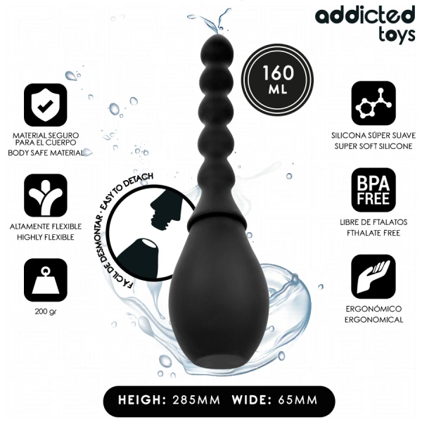 Addicted Toys Analdouche Reisereiniger Model 2, 160 ml