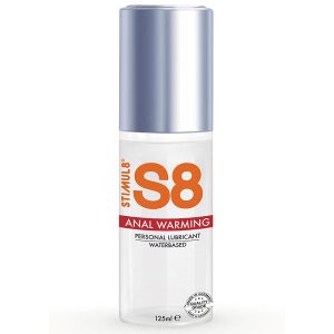 Stimul8 S8 Anaalglijmiddel met warmte-effect op waterbasis 125 ml Stimul8 S8 Anaalglijmiddel met warmte-effect op waterbasis 125 ml - Afbeelding 1