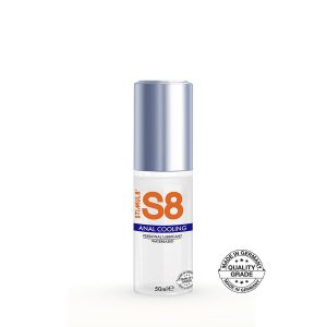 Stimul8 S8 Anal-Gleitmittel mit Kühleffekt, auf Wasserbasis, 50 ml Stimul8 S8 Anal-Gleitmittel mit Kühleffekt, auf Wasserbasis, 50 ml – Bild 2