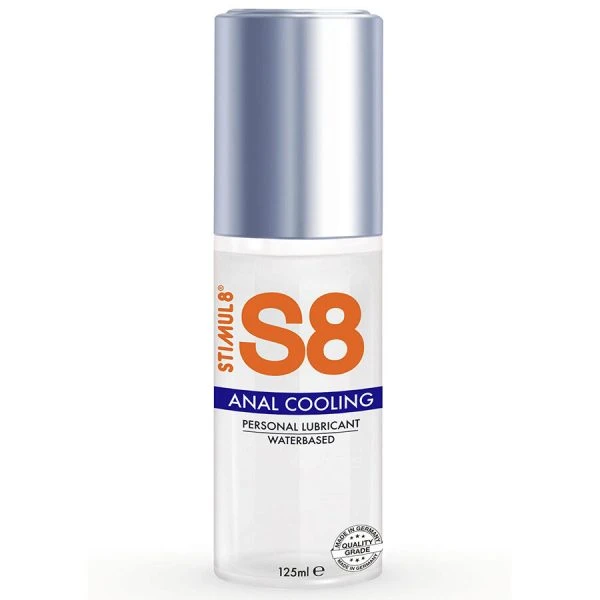 Stimul8 S8 Anaalglijmiddel met Koeleffect, 125 ml