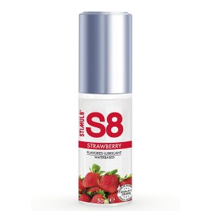 Stimul8 S8 Glijmiddel met Aardbeiensmaak 50 ml Stimul8 S8 Glijmiddel met Aardbeiensmaak 50 ml - Afbeelding 1